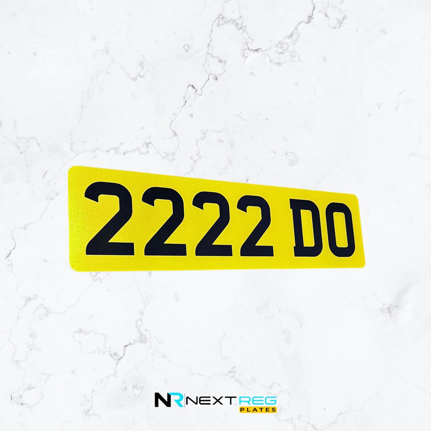 16” Short Number Plates